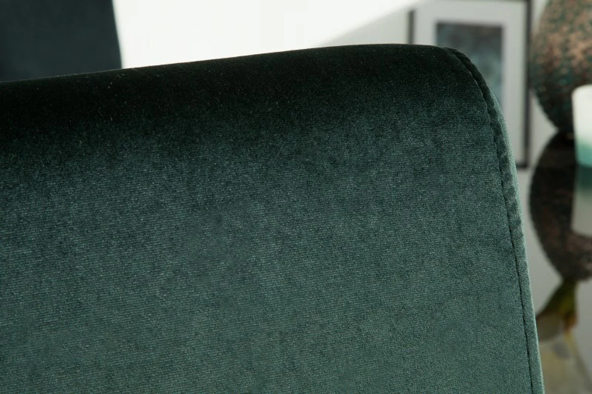 Designer Esszimmerstuhl Edelgrün - Designer Stuhl - Modern Barock