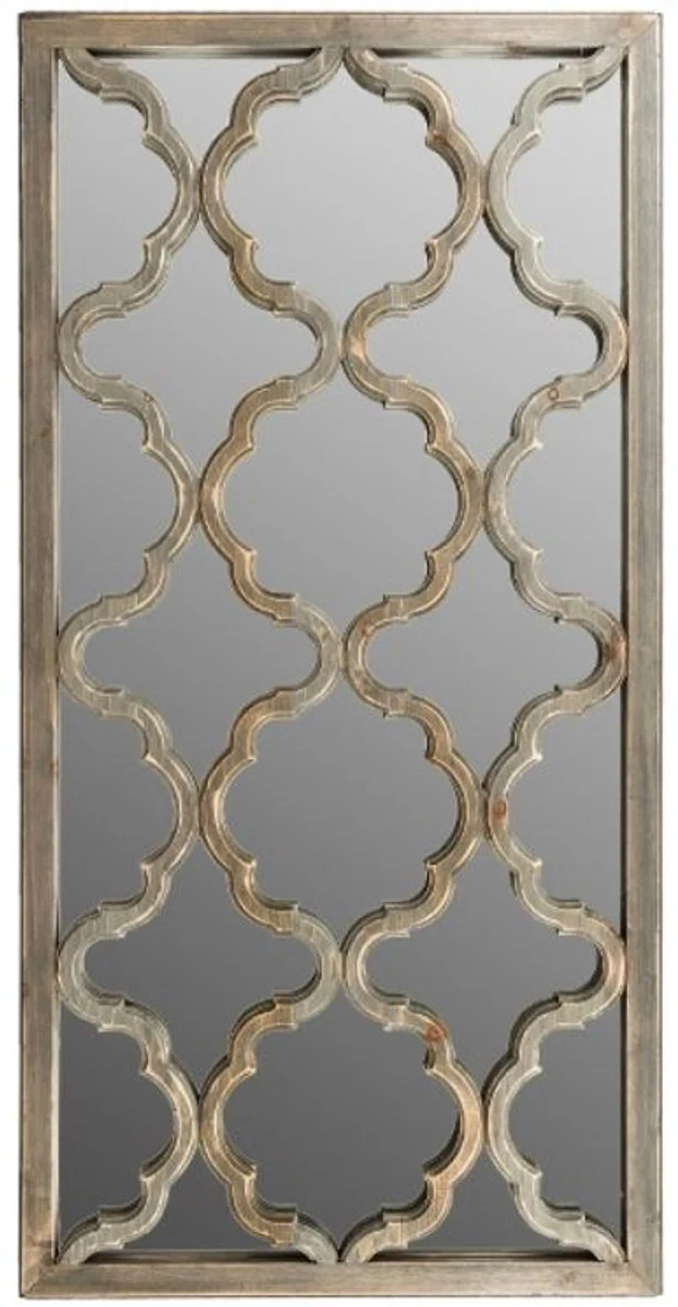 Designer Spiegel / Wandspiegel Antik Braun 61 x H. 122 cm - Designermöbel