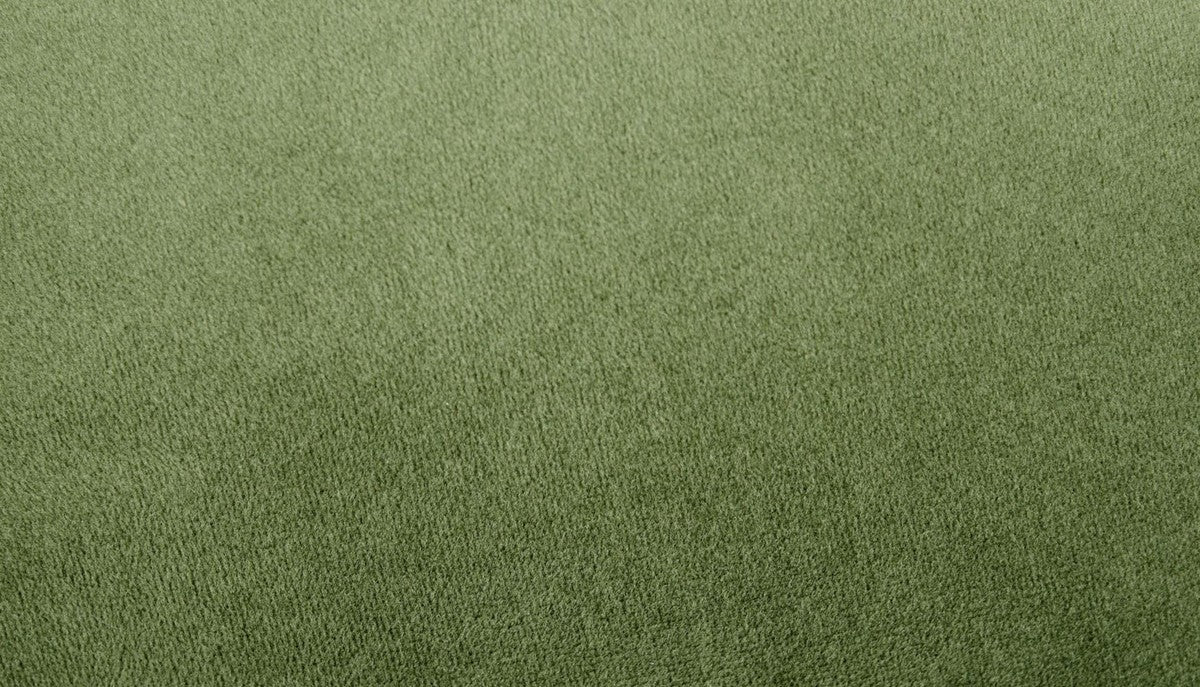 Luxus Barhocker Moosgrün / Schwarz Ø 37 x H. 76 cm - Barstuhl mit Samtstoff