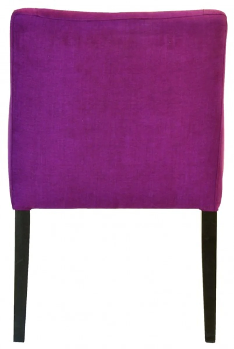 Designer Esszimmer Stuhl ModEF 285 Burgundy / Schwarz - Hoteleinrichtung