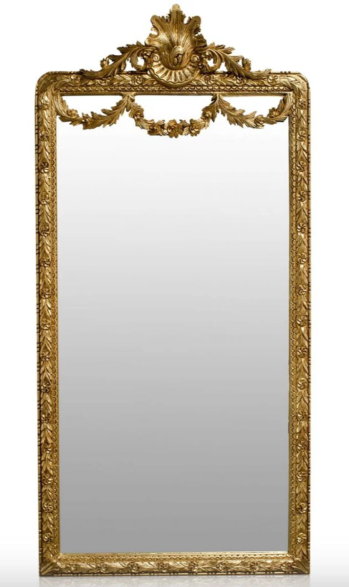 Barock Spiegel Gold 120 x H. 242 cm - Barock Wandspiegel