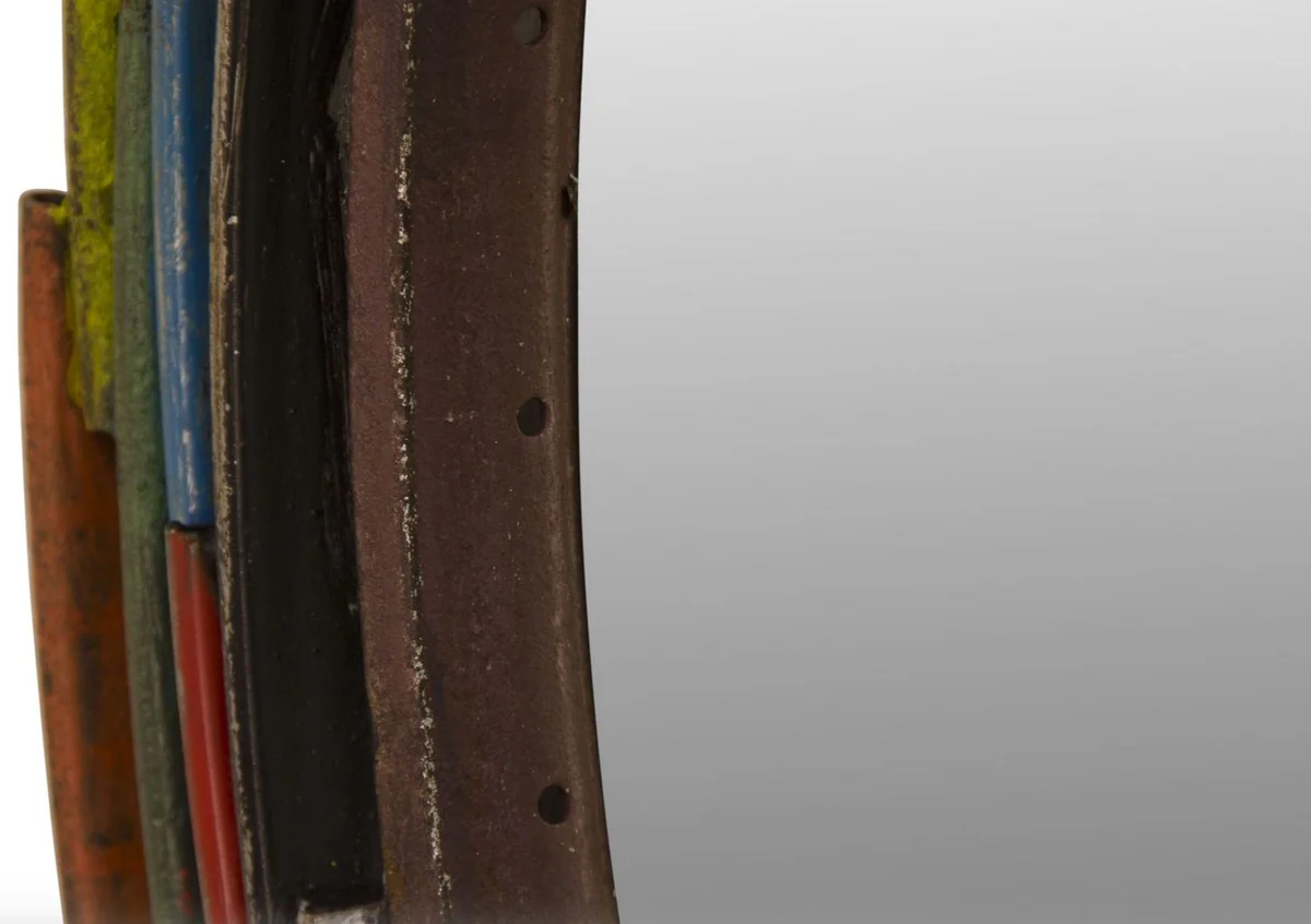 Designer Wandspiegel Durchmesser 73 cm - Designer Wohnzimmer Accessoires