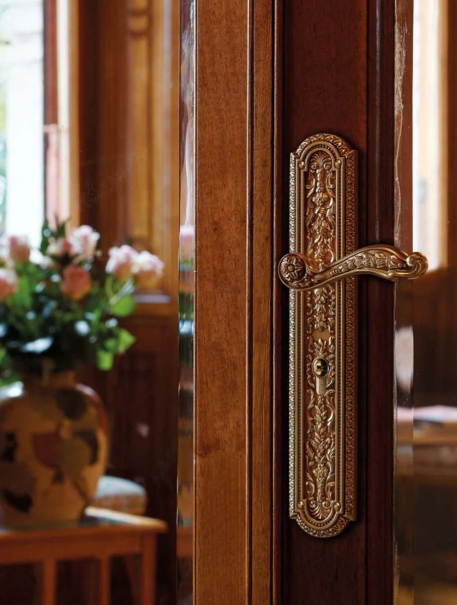 Jugendstil Türgriff Set Französisches Gold 16 x H. 35,2 cm - Hotel & Restaurant Accessoires