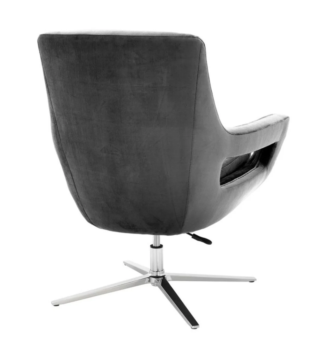 Luxus Drehstuhl Grau - Designer Hotel Möbel