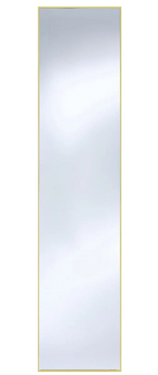 Wandspiegel mit mattgoldem Aluminiumrahmen 40 x H. 175 cm - Luxus Spiegel