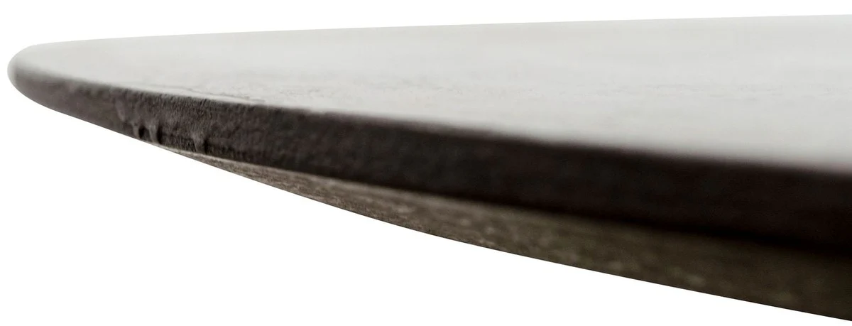 Luxus Esstisch mit mineralbeschichteter Tischplatte 90 x H. 76 cm - Designer Esszimmermöbel