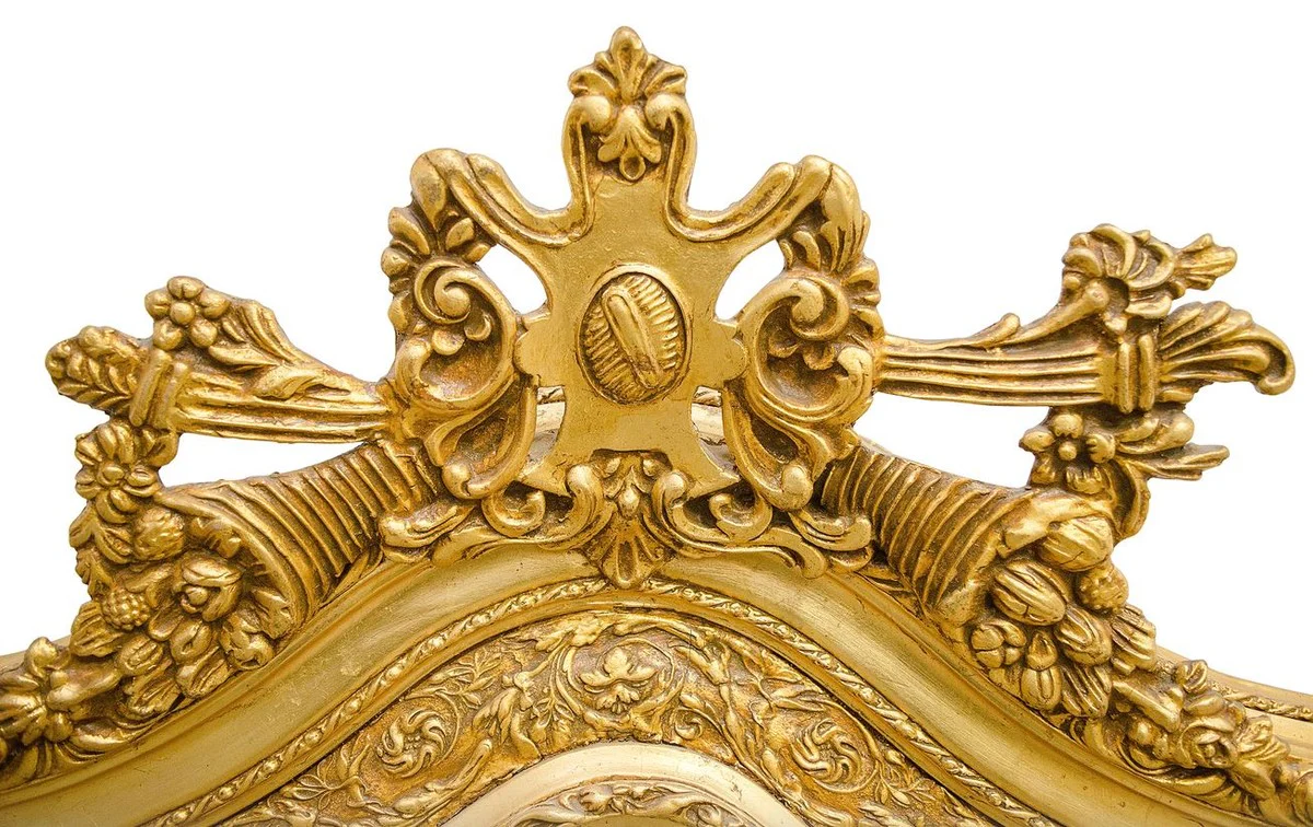 Prunkvoller Barock Wandspiegel 108 x H. 207 cm - Barock Spiegel