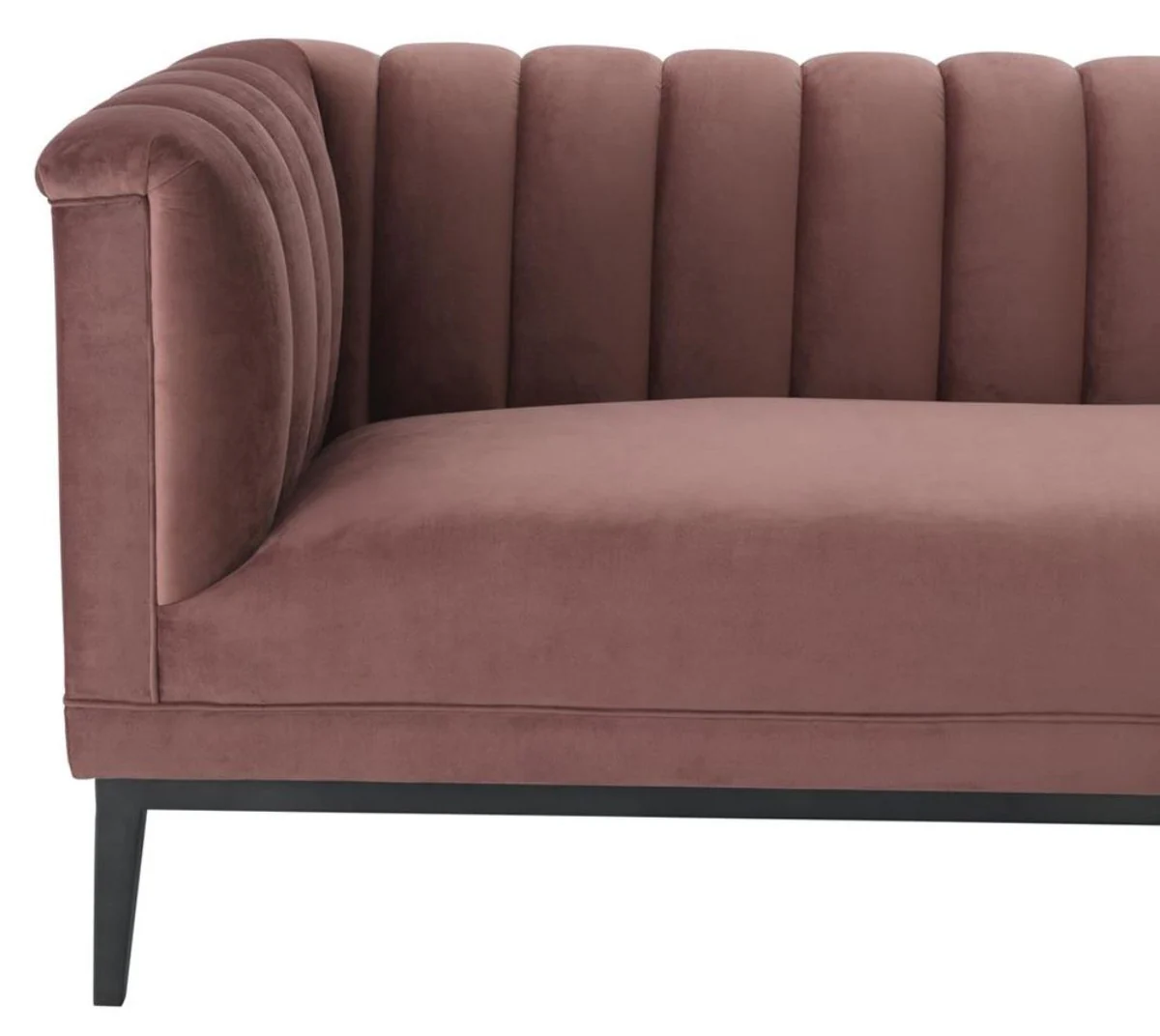 Luxus Sofa Altrosa 230 x 86 x H. 75 cm - Wohnzimmermöbel