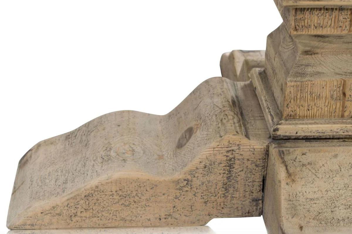 Luxus Esszimmertisch Naturfarben 120 x H. 76 cm - Esszimmermöbel