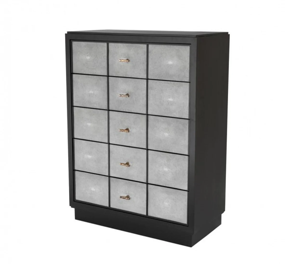 Luxus Mahagoni Kommode 96,5 x 47,5 x H. 130 cm - Luxus Hotel Möbel