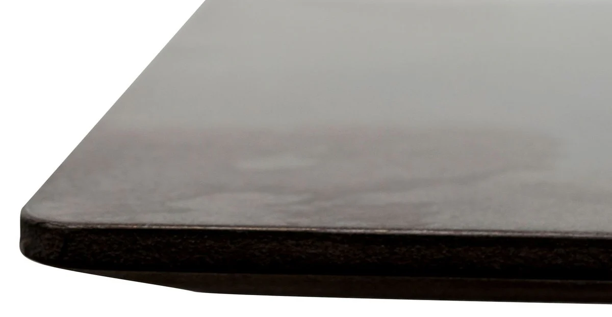 Luxus Bartisch mit mineralbeschichteter Tischplatte 70 x 70 x H. 100 cm - Luxus Kollektion