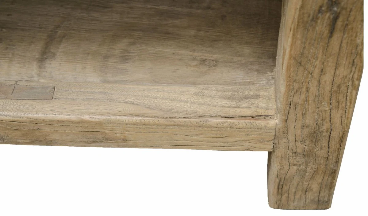 Landhausstil Couchtisch Naturfarben 160 x 60 x H. 45 cm - Wohnzimmermöbel im Landhausstil