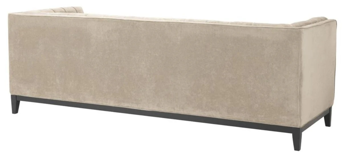 Luxus Sofa Greige 230 x 81 x H. 78 cm - Luxus Kollektion