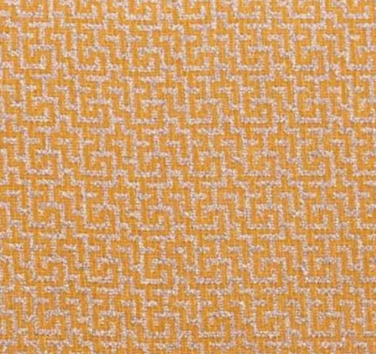 Luxus 4er Sofa Orange 270 x 97 x H. 76 cm - Wohnzimmer Sofa - Hotel Sofa - Wohnzimmer Möbel - Hotel Möbel - Luxus Möbel - Luxus Einrichtung - Wohnzimmer Einrichtung