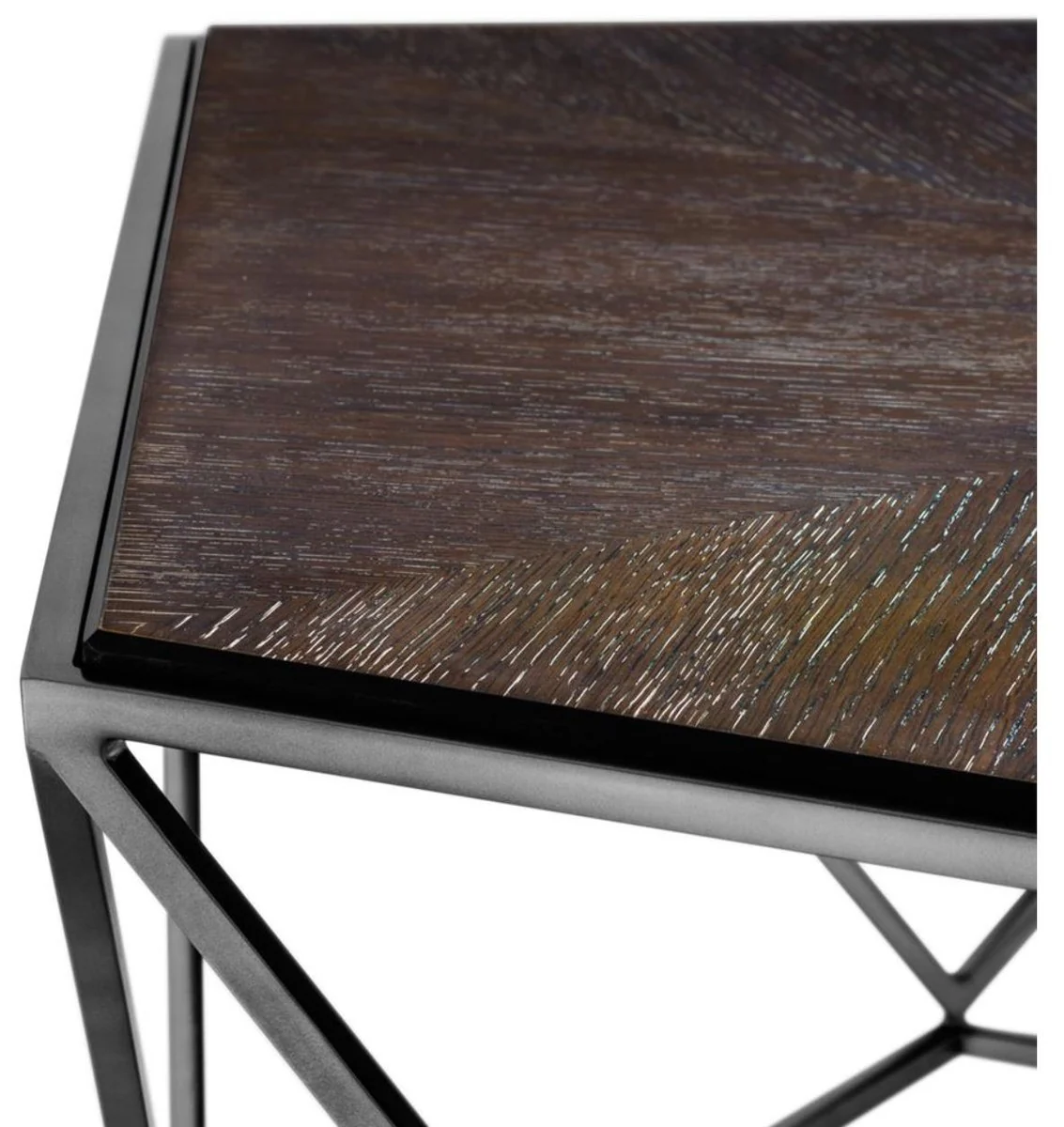 Couchtisch / Wohnzimmertisch 94 x 94 x H. 38 cm - Luxus Möbel