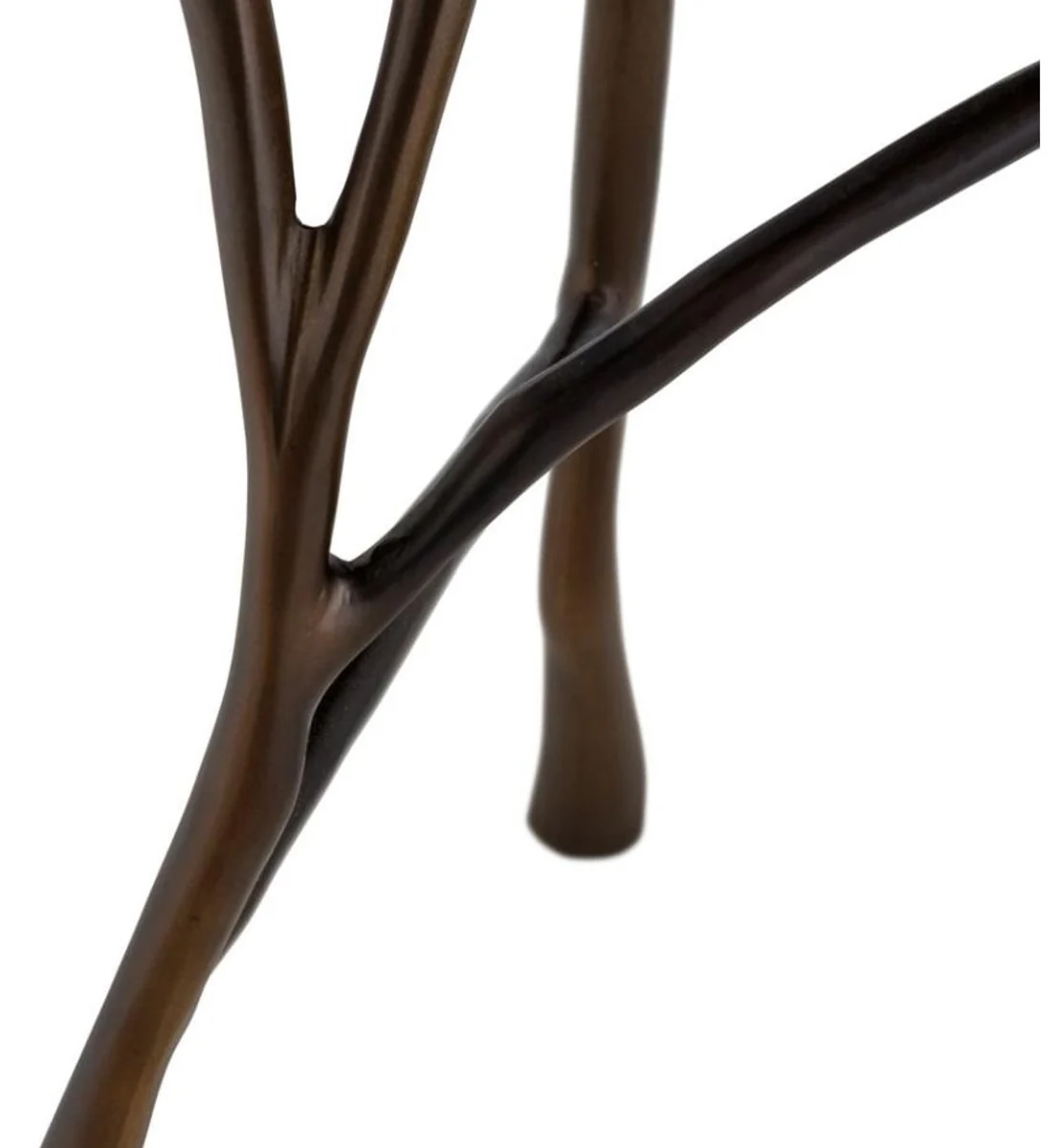 Designer Beistelltisch 50 x H. 58 cm - Luxus Hotel Tisch