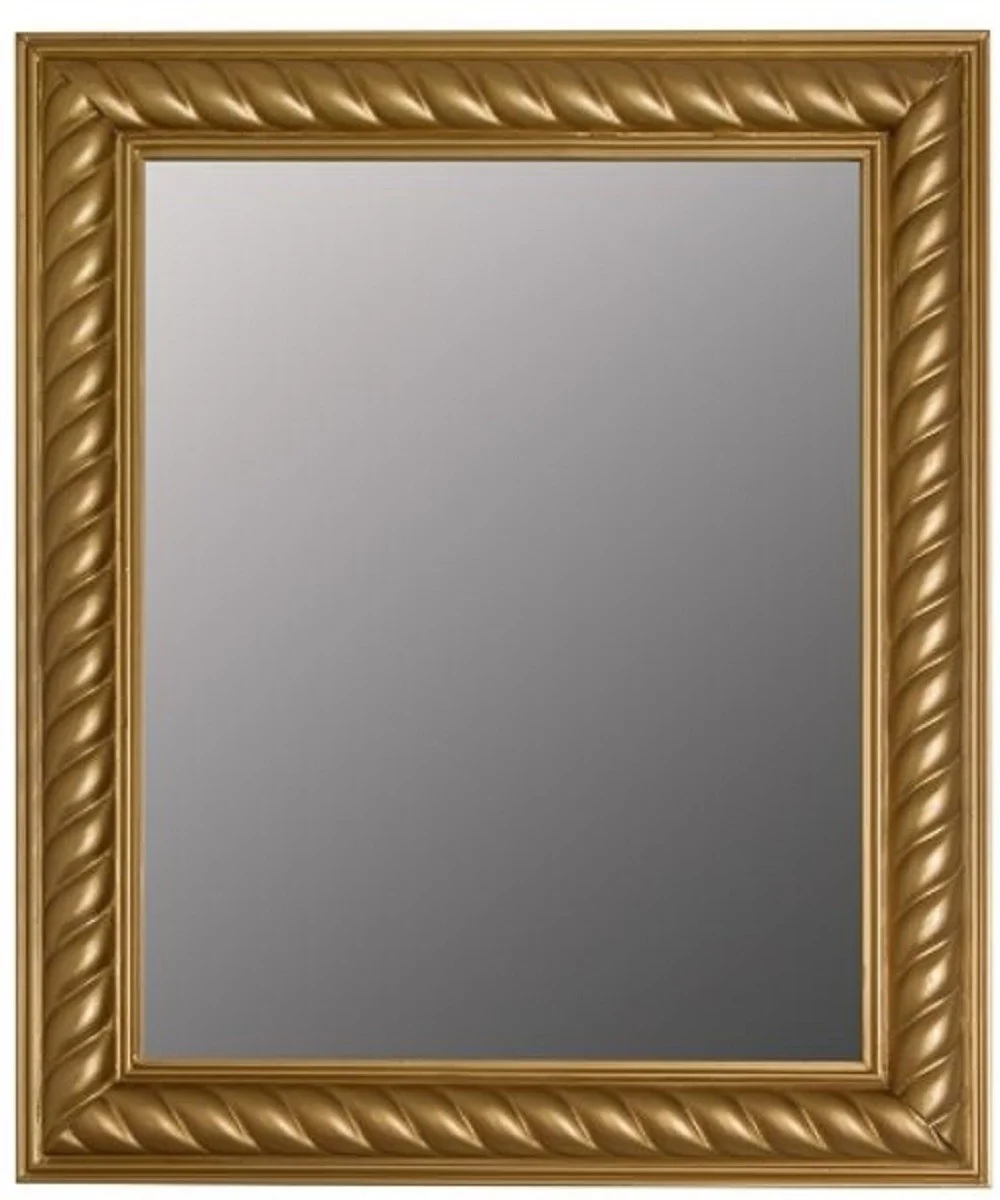 Barock Spiegel / Wandspiegel Antik Gold 52 x H. 62 cm - Barockmöbel