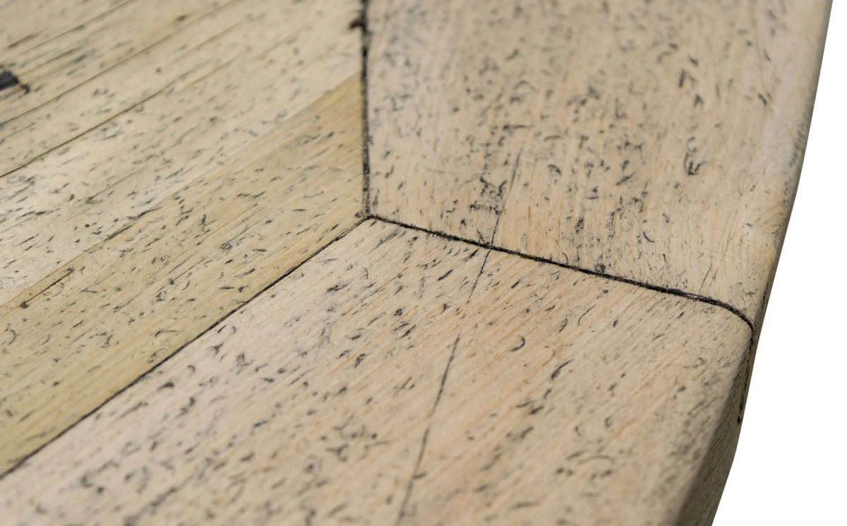 Luxus Esszimmertisch Naturfarben 120 x H. 76 cm - Esszimmermöbel