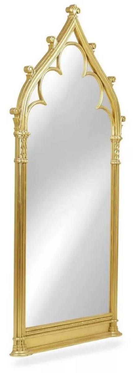 Luxus Barock Spiegel Antik Gold H. 150 cm - Barockstil Möbel