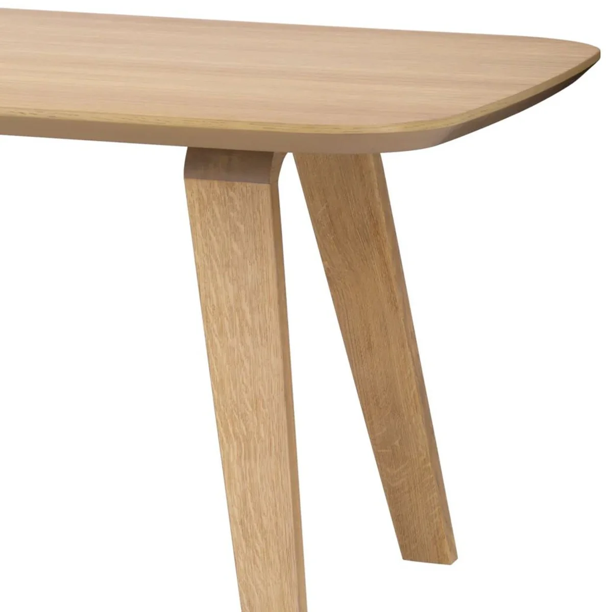 Luxus Esstisch Naturfarben 245 x 109,5 x H. 77 cm - Rechteckiger Massivholz Küchentisch - Esszimmer Möbel - Küchen Möbel - Luxus Möbel - Luxus Einrichtung