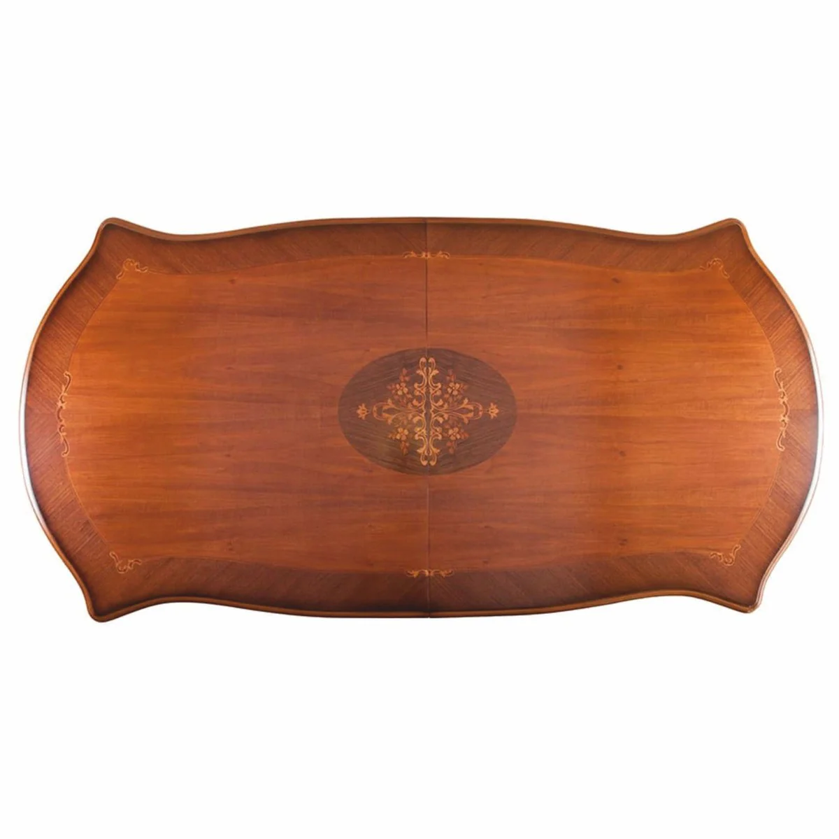 Luxus Barock Esstisch Braun 230-307 cm - Barock Esszimmer Möbel