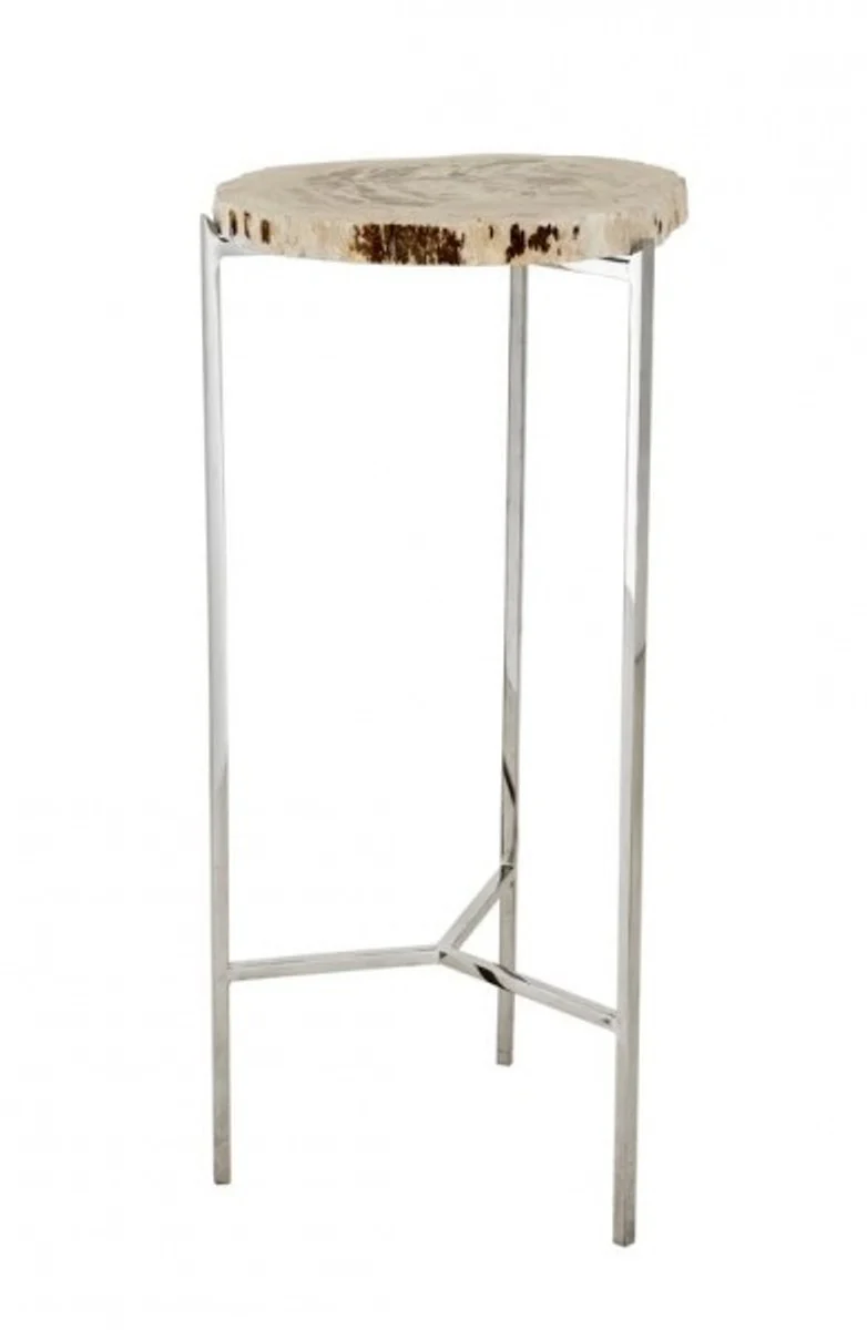 Luxus Art Deco Designer Beistelltisch 3er Set - Luxus Beistelltisch Set