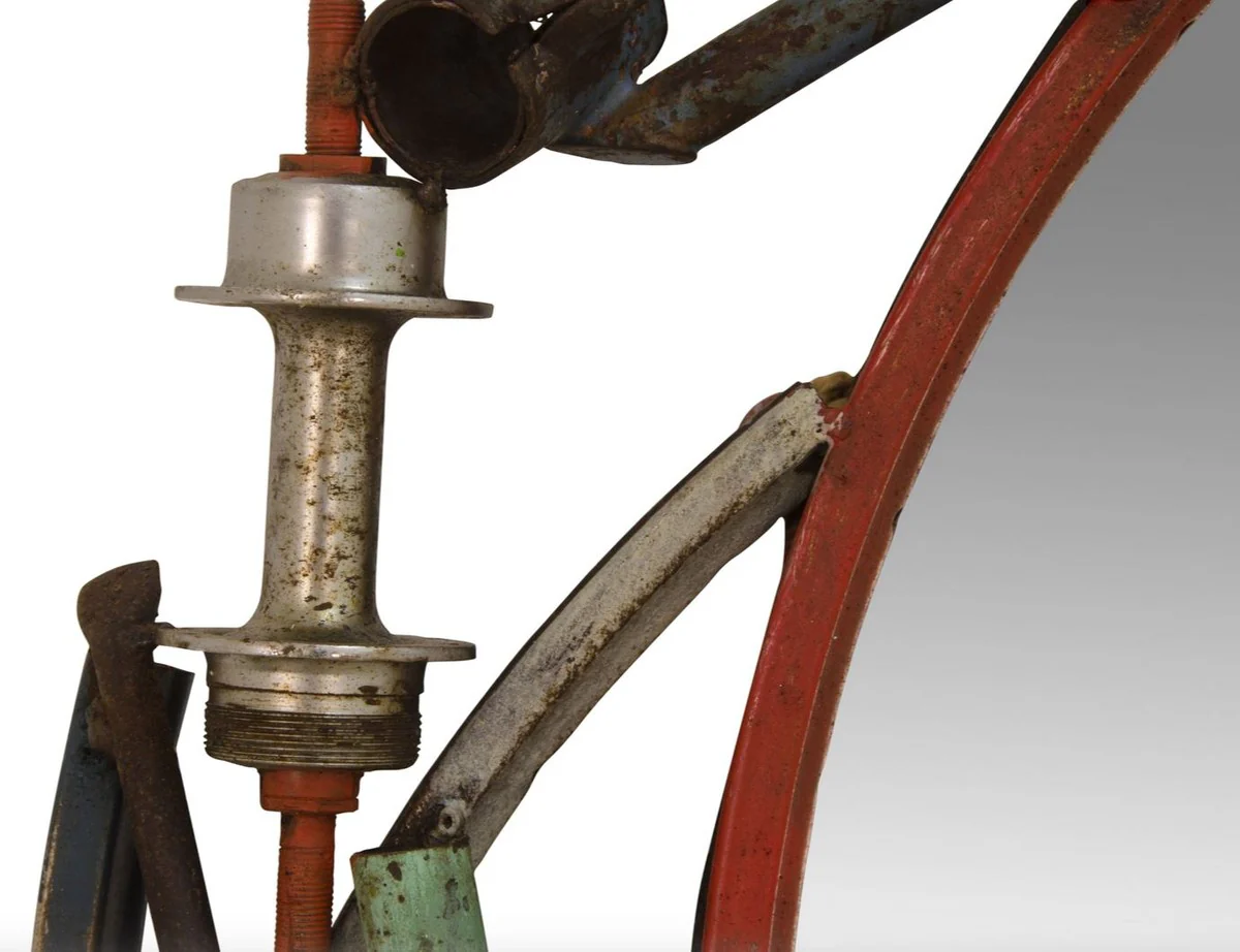 Designer Wandspiegel Durchmesser 83 cm - Designer Wohnzimmer Accessoires