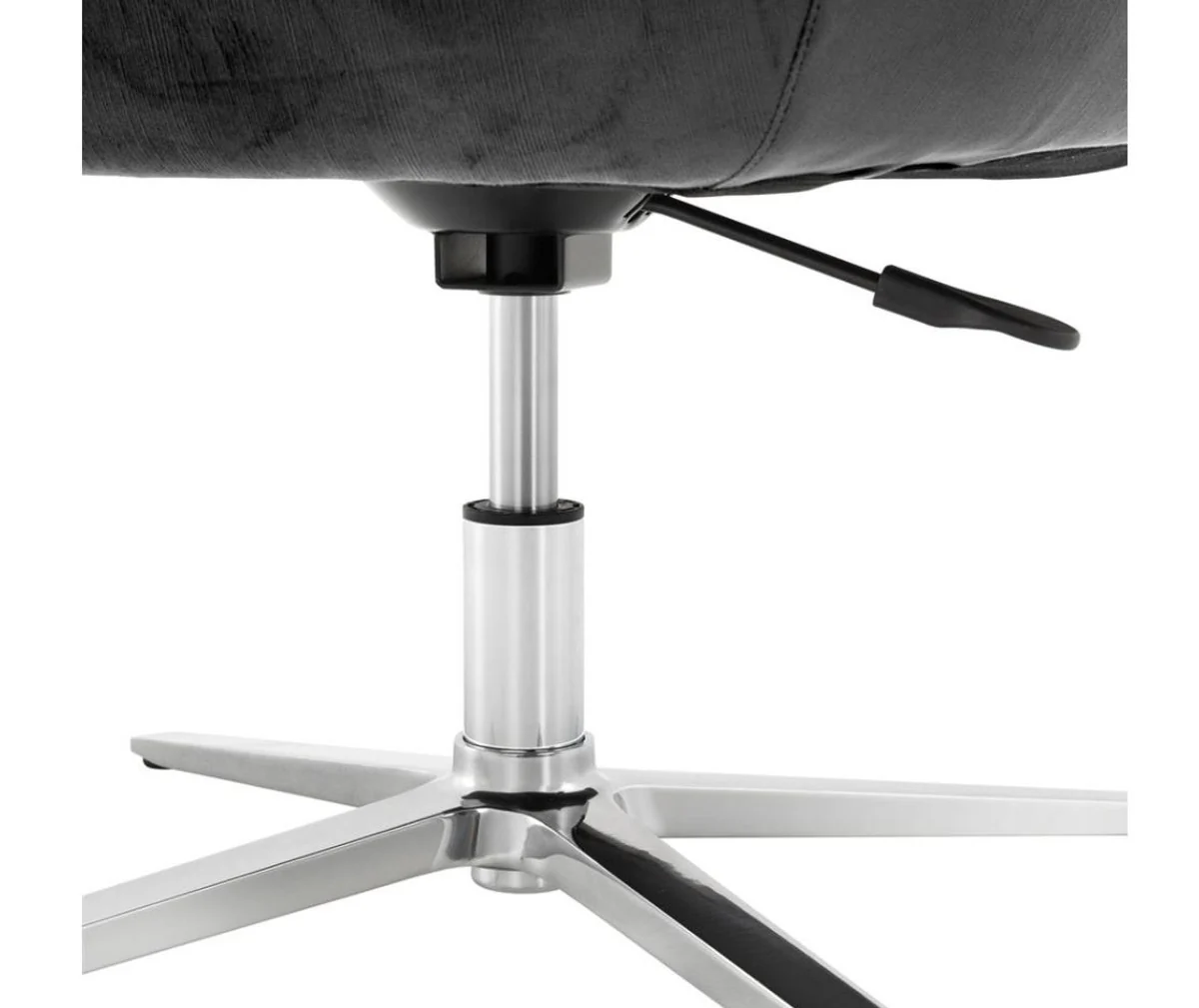 Luxus Drehstuhl Grau - Designer Hotel Möbel