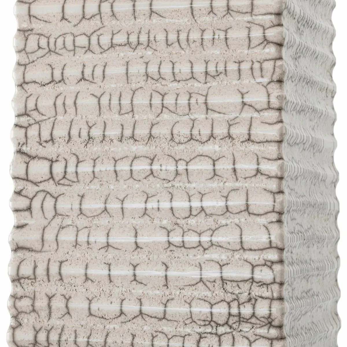 Luxus Keramik Stehleuchte mit Lampenschirm Antik Weiß / Beige H. 165 cm