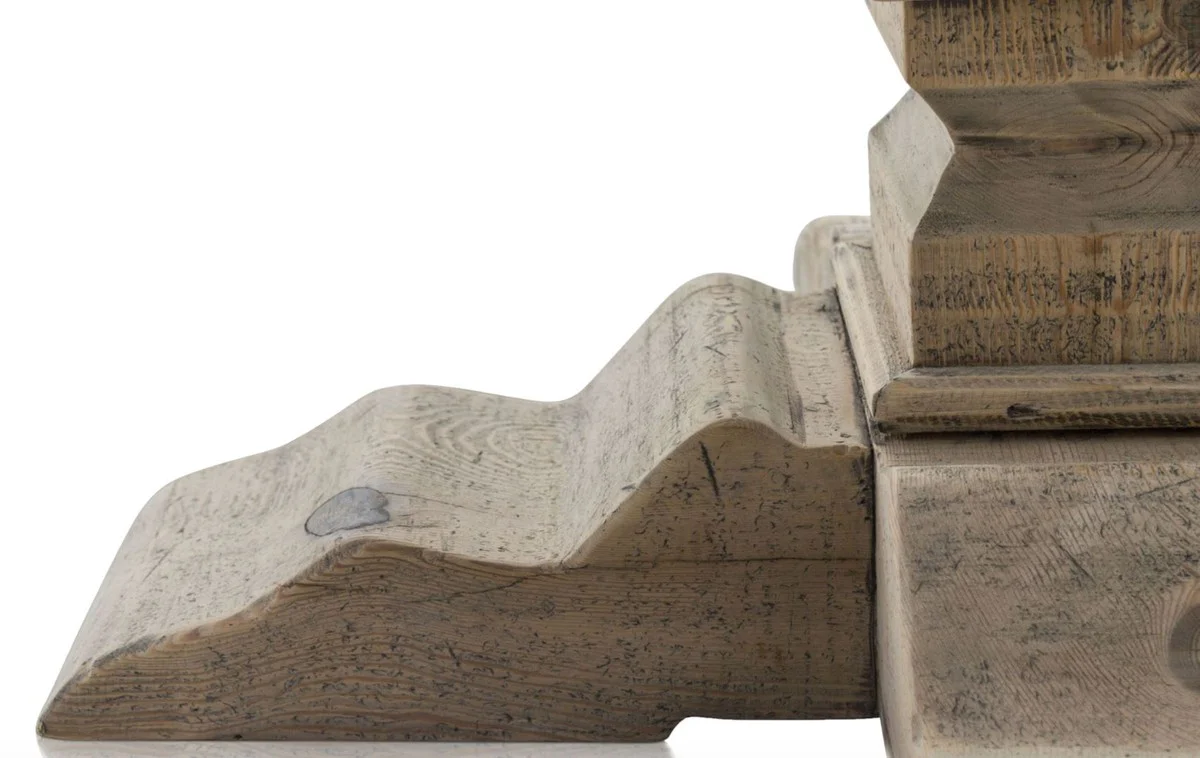 Luxus Esszimmertisch Naturfarben 120 x H. 76 cm - Esszimmermöbel