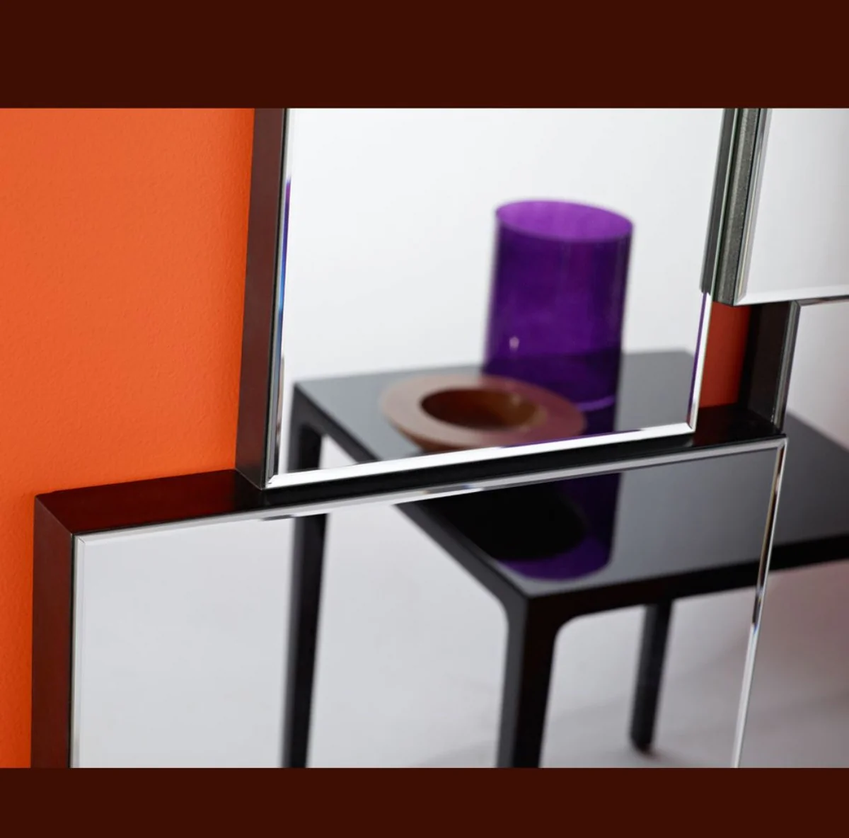 Luxus Spiegel 76 x H. 171 cm - Designer Wohnzimmer Wandspiegel