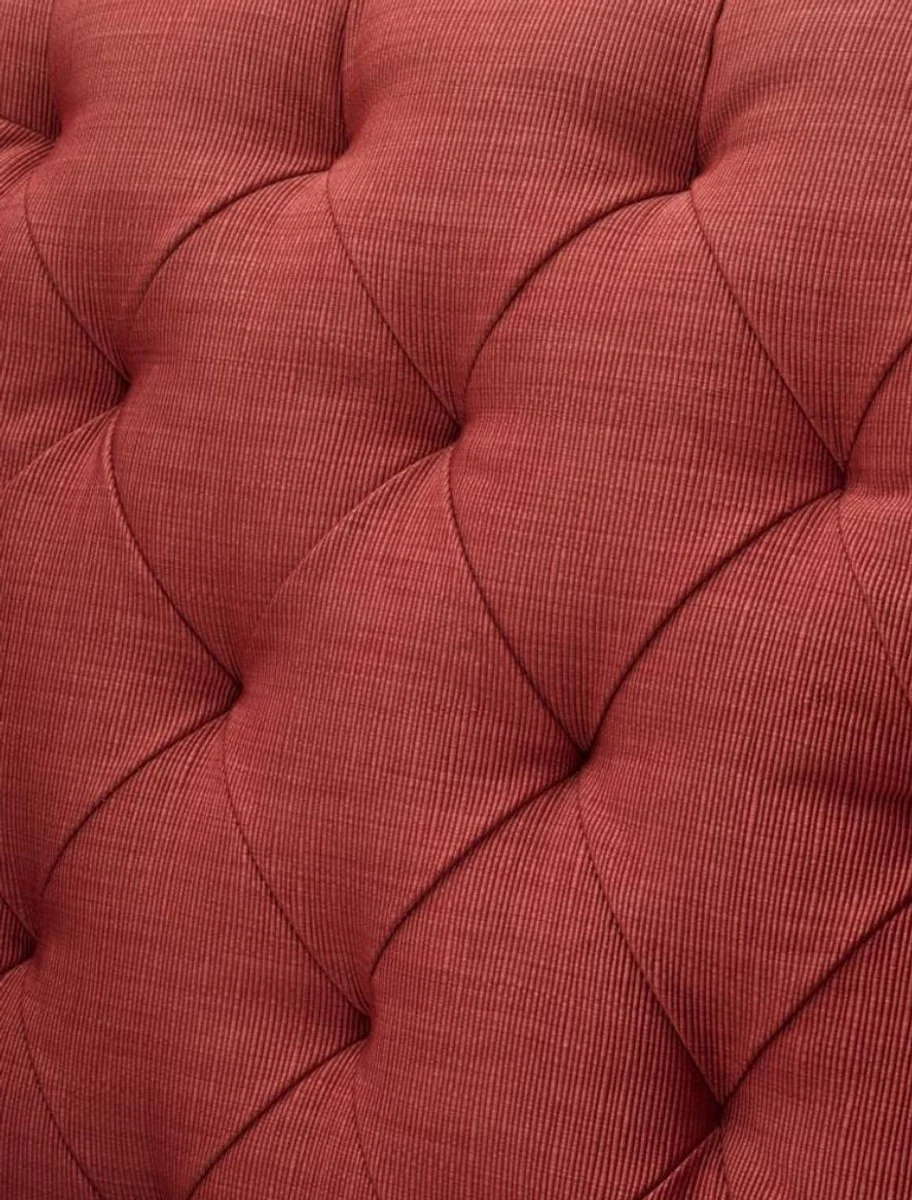 Luxus Wohnzimmer Sessel Korallenrot 86 x 93 x H. 92 cm - Hotel Möbel