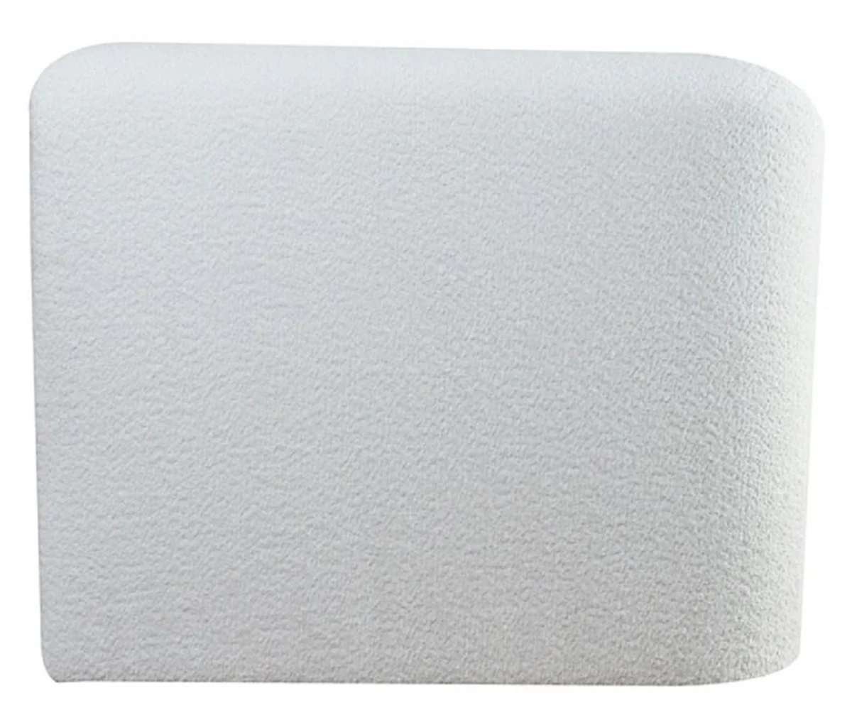 Luxus Chaiselongue Linke Seite Weiß 166 cm - Modulare Wohnzimmer Möbel