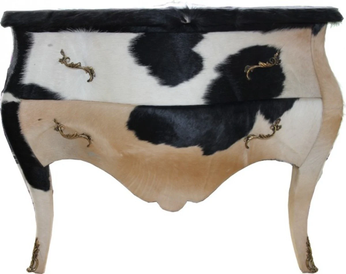 Barock Kommode Kuhfell - Unikat