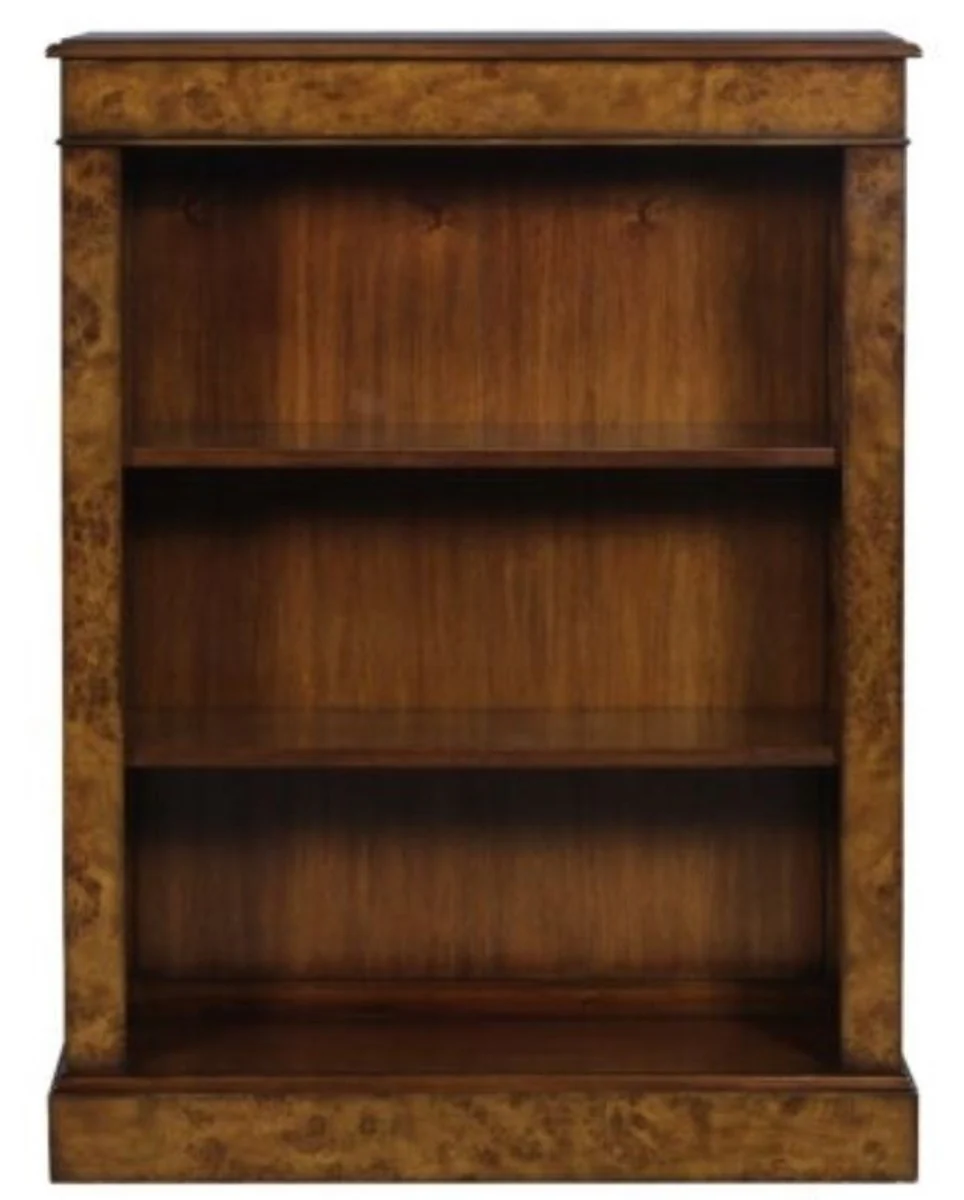Luxus Bücherschrank Braun 91 x 31 x H. 123 cm - Luxus Büromöbel