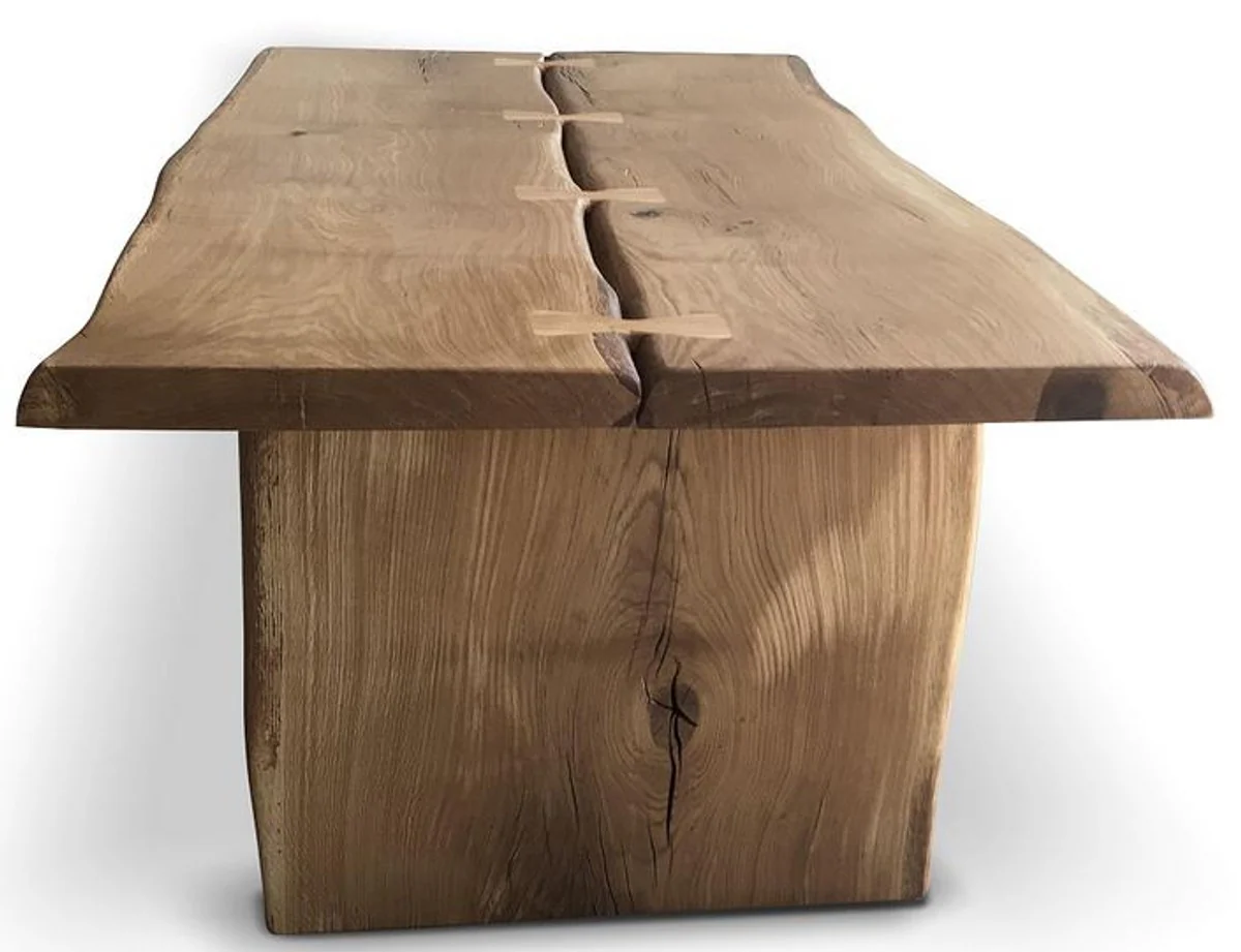 Luxus Massivholz Esstisch 200 x 100 x H. 77 cm - Verschiedene Farben - Rustikaler Küchentisch - Esszimmer Möbel