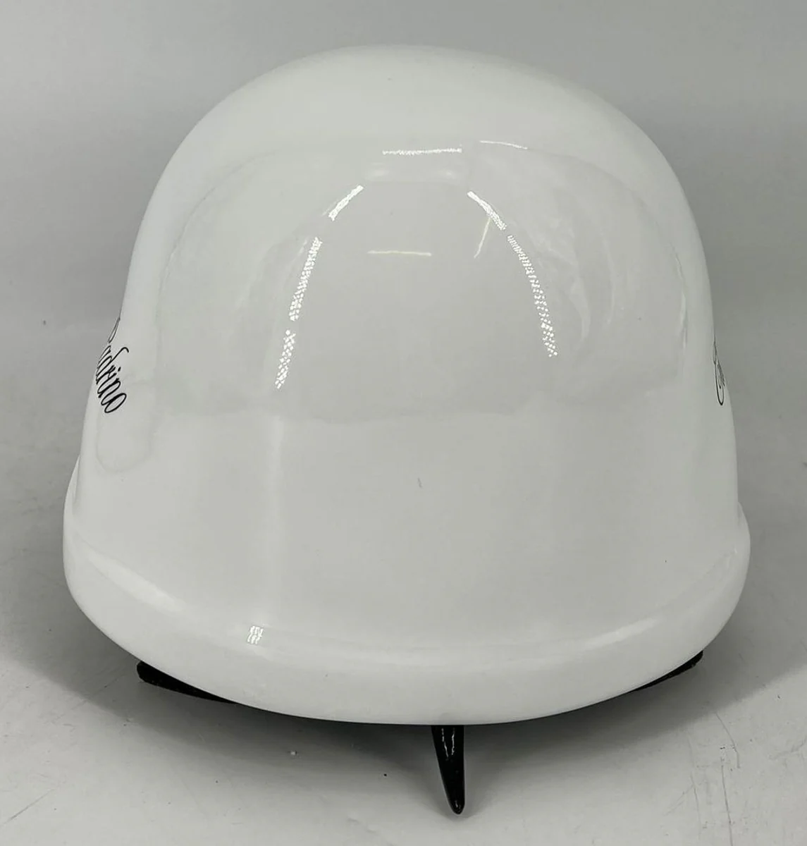 Luxus Deko Figur Schildkröte Schwarz / Weiß 40 cm - Deko Skulptur