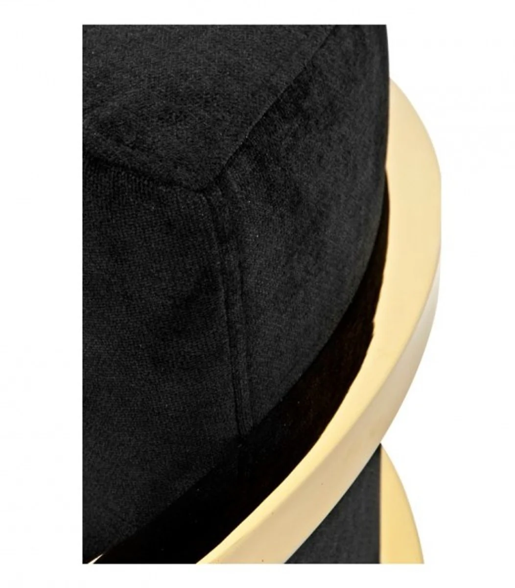 Luxus Designer Art Deco Hotel Salon Sessel Gold - Luxus Qualität