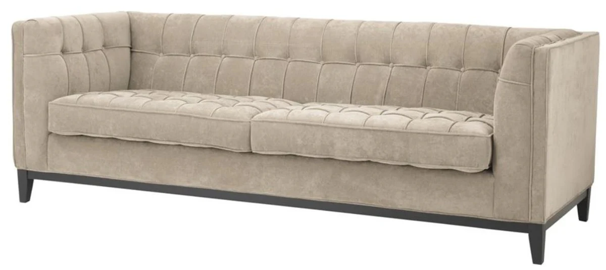 Luxus Sofa Greige 230 x 81 x H. 78 cm - Luxus Kollektion