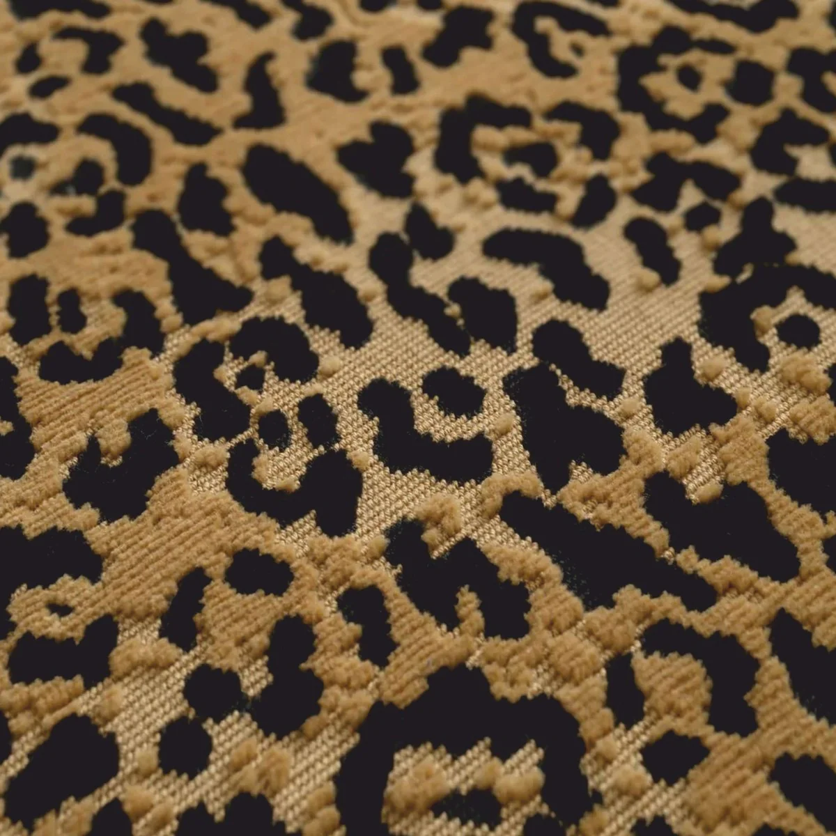 Luxus Deko Kissen Leopard Beige / Schwarz 60 x 60 cm - Deko Accessoires