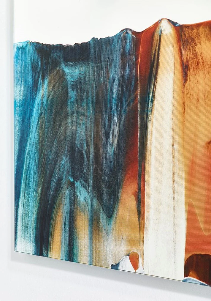 Luxus Wandspiegel Mehrfarbig 80 x 2,5 x H. 120 cm - Rechteckiger Wohnzimmer Spiegel - Schlafzimmer Spiegel - Badezimmer Spiegel - Garderoben Spiegel - Luxus Kollektion