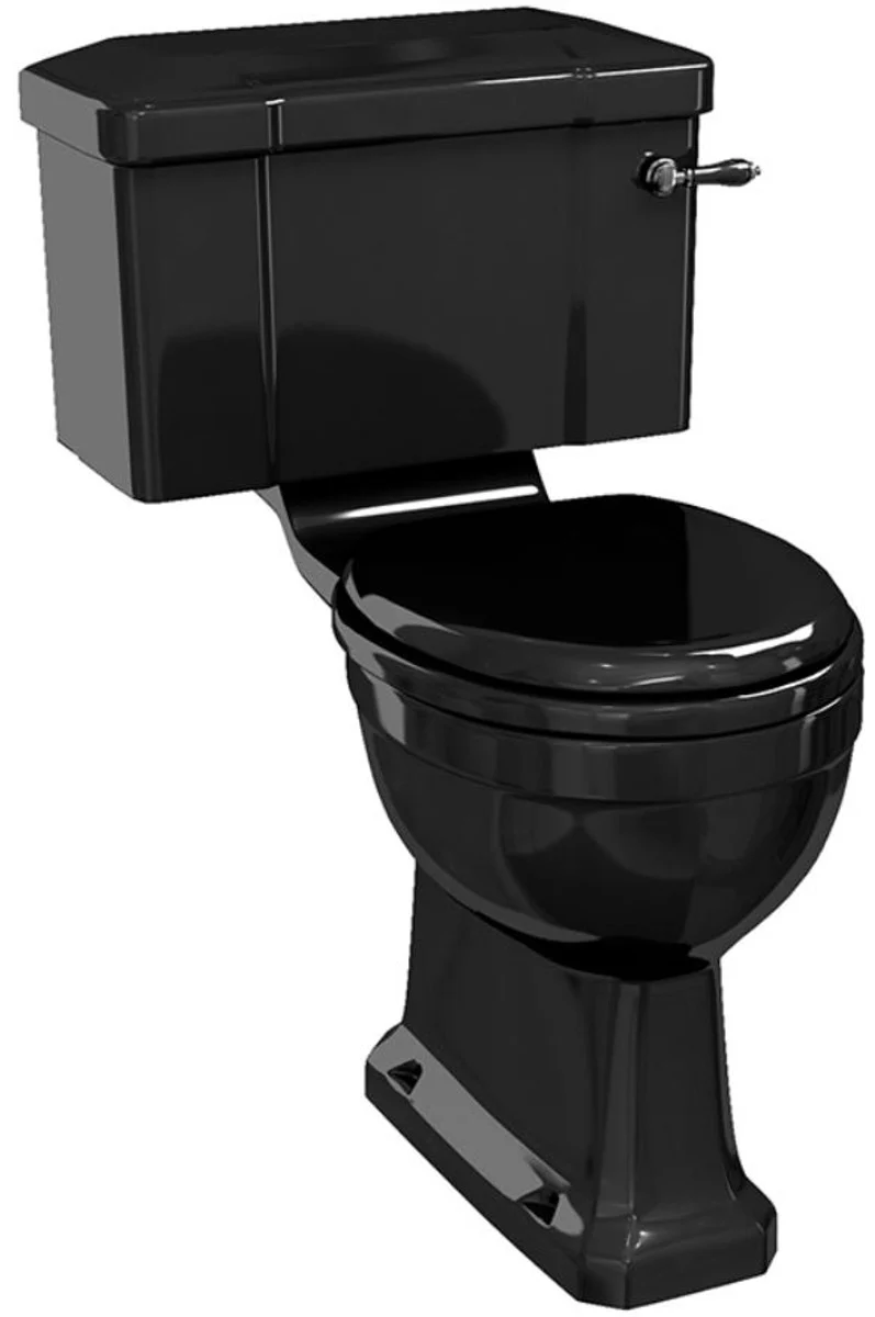 Luxus Jugendstil WC mit Spülkasten 52 x 73 x H. 78 cm - Verschiedene Farben - Badezimmer Möbel - Luxus Qualität