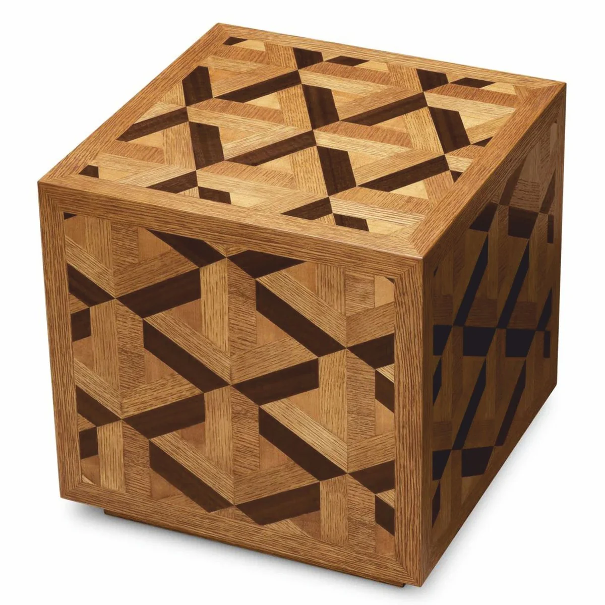 Luxus Beistelltisch Braun 50 cm - Wohnzimmer & Hotel Möbel