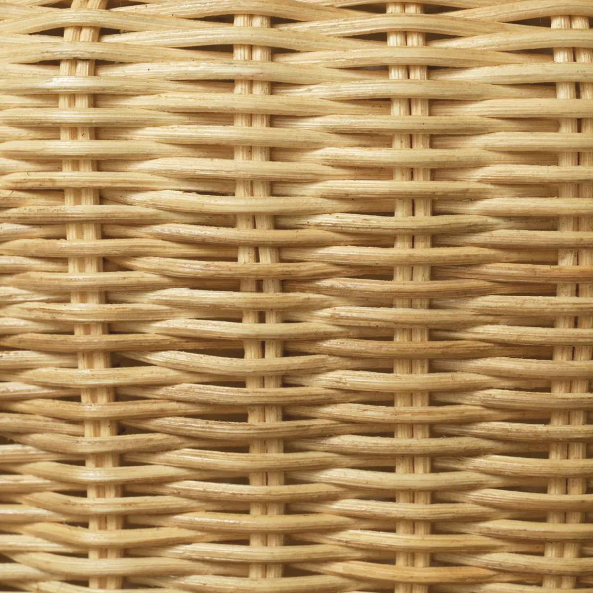 Luxus Rattan Beistelltisch Naturfarben H. 46 cm - Luxus Möbel