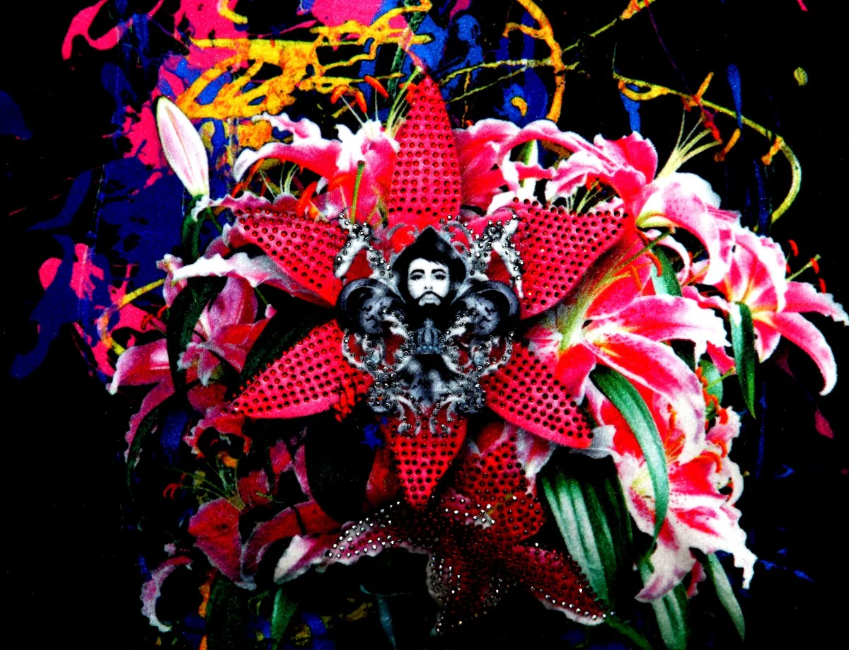 Harald Glööckler Designer Deko Kissen Pompöös by mit Glitzersteinen - Art Collection -