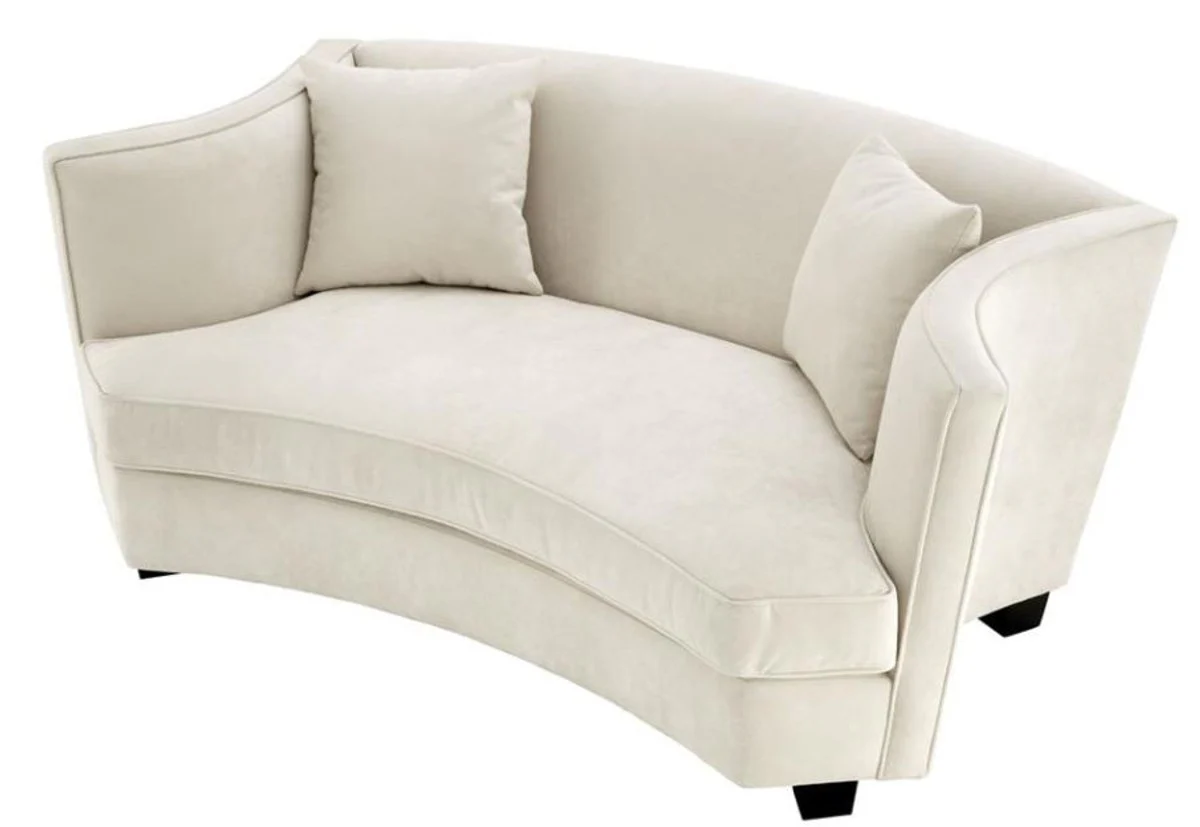 Designer Sofa Naturfarbig 178 x 107 x H. 72,5 cm - Luxus Kollektion