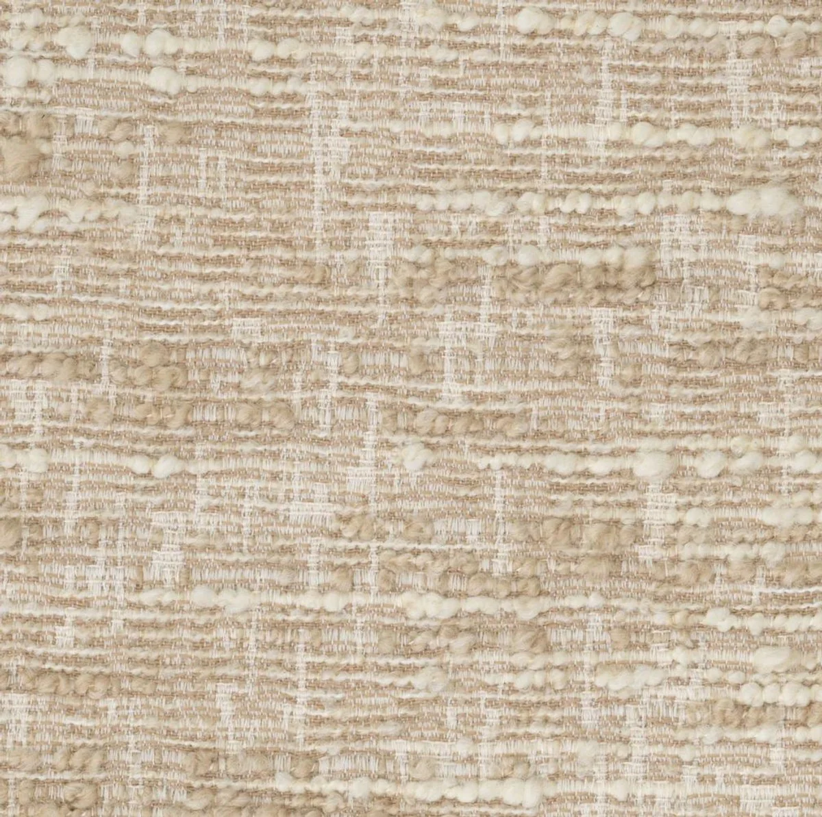 Luxus Hocker Creme 53 x 53 x H. 47 cm - Wohnzimmer & Hotel Sitzhocker