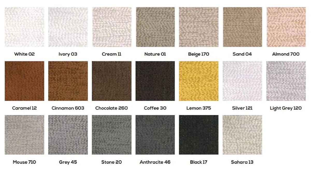 Luxus Sofa Grau 285 x 106 x H. 83 cm - Wohnzimmer Sofa - Hotel Sofa - Wohnzimmer Möbel - Hotel Möbel - Luxus Möbel