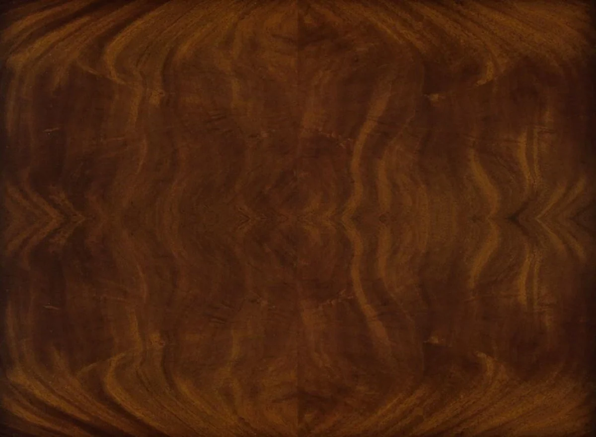 Luxus Barock Beistelltisch Dunkelbraun / Antik Gold - Prunkvoller Massivholz Tisch im Barockstil - Barock Wohnzimmer Möbel