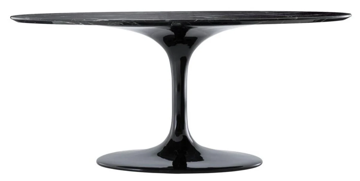 Luxus Esstisch Oval 170 x 110 x H. 75 cm - Luxus Esszimmermöbel